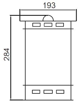 Настенный светильник уличный Oasis Light 76419 SS (220V, IP44)