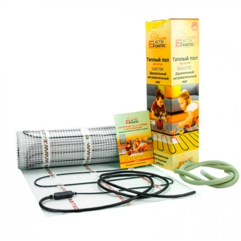 Комплект теплого пола на сетке EASTEC ECM - 2,5 м²