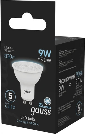 Лампочка светодиодная Gauss 101506209