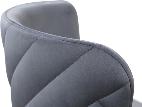 Стул барный Sheffilton SHT-ST36-3/S80 нейтральный серый/темный орех/черный