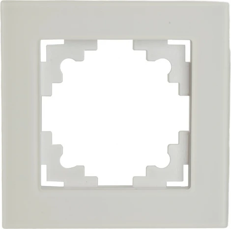 Рамка на 1 пост (белый) Stekker Катрин 49594