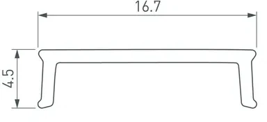 Экран STAIR-W65-2000 OPAL (Arlight, Пластик) 047511