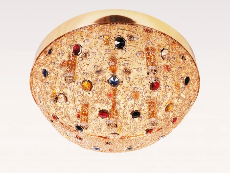 Потолочная люстра Abrasax HYX10179-5GO (220V, круглые)