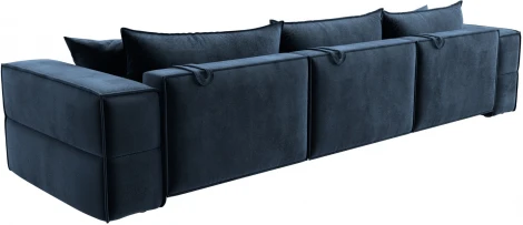 Диван прямой Лига-058 НПБ Лонг Лига Диванов (Велюр) арт.129395