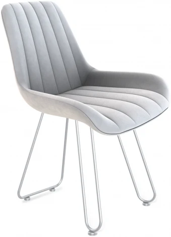Стул SHT-ST37/S106 серое облако/хром лак Sheffilton 1100345301