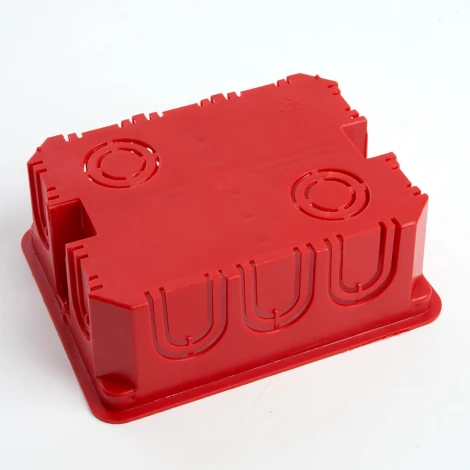 Коробка монтажная для сплошных стен с крышкой Stekker 49005