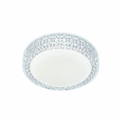 Настенно-потолочный светильник Citilux Альпина CL71812 (регулировка яркости, LED, 220V, диммер, круглые, звездное небо)