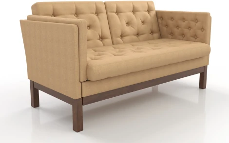 Диван Arsko Айверс М орех бежевая рогожка