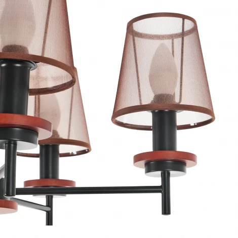 Потолочная люстра на штанге MyFar Daniel MR1851-5C (220V)