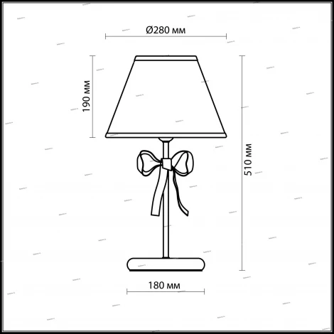 Интерьерная настольная лампа Odeon Light Esteli 2527/1T