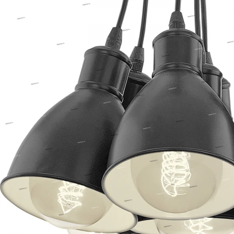 Подвесной светильник Eglo Priddy 49467 (220V, на проводе, круглые, паук)