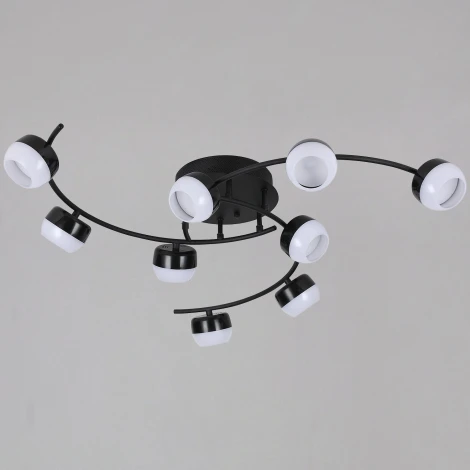 Потолочная люстра на штанге Reluce 90590-0.3-09 Black