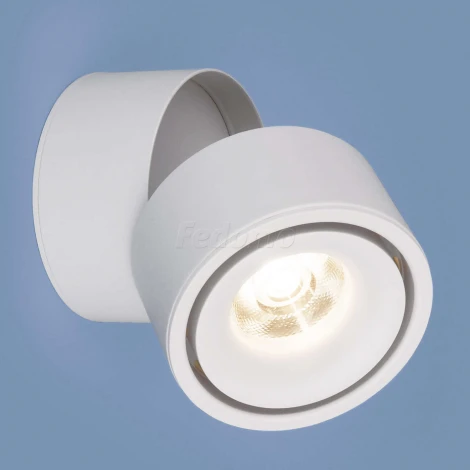 Накладной точечный светильник Elektrostandard Klips DLR031 15W 4200K 3100 белый матовый (LED, 220V)