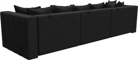 Диван прямой Лига-052 НПБ Лонг Лига Диванов (Замша) арт.128793