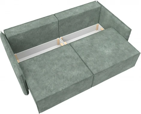 Диван прямой Либерти Лига Диванов (Велюр) арт.126613