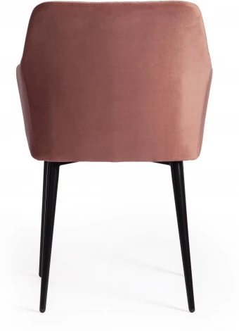 Кресло BREMO (mod. 708) / 1 шт. в упаковке (Ткань,Металл /Коралловый,Черный)