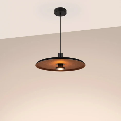 Подвесной светильник светодиодный SP-KOTARO-R450-12W Warm2700 (BK-CF, 36 deg, 230V, TRIAC) (Arlight, IP20) 057234