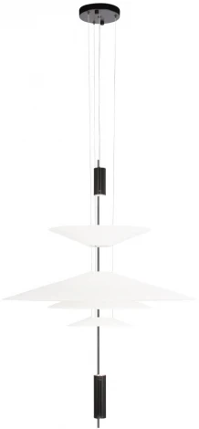 Подвесной светильник Loft It Skylar 10244/C Black (220V, на тросе, круглые, летающая тарелка)