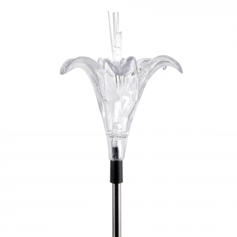 Грунтовый светильник на солнечной батарее RGB Uniel USL-S-104/MT810 Lily (LED, цветы, IP44)