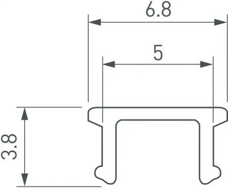 Экран SL-W7-10000 OPAL (Arlight, Пластик) 044632