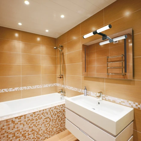 Подсветка для зеркал Uniel ULT-F37-6W/4500K IP44 BLACK