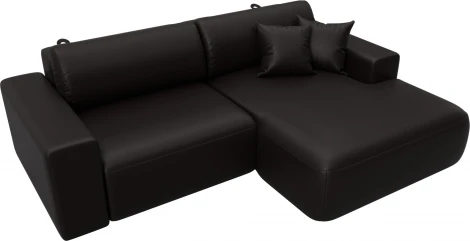 Диван угловой Лига-036 НПБ Классик правый угол Лига Диванов (Экокожа) арт.127730