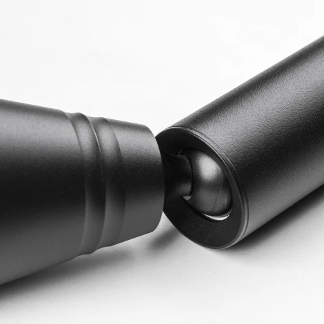 Трековый светильник низковольтный светодиодный 48V 6W черный 4000K Lightstar Due Hermes 210847