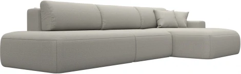 Диван угловой Лига-036 НПБ Модерн Лонг правый угол Лига Диванов (Рогожка) арт.125470