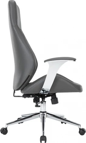 Компьютерное кресло CHAIRMAN CH790 (Металл,Экокожа/Серый)