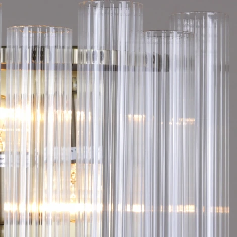 Бра ILLUMICO IL0686-2WSQ-24 AB LYRA (220V, хрусталь)