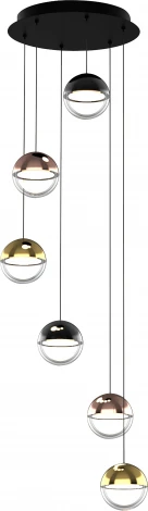 Потолочная люстра Favourite Luna 4371-6P (LED, 220V, на проводе)