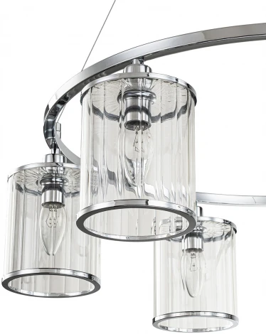 Подвесная люстра 13022/6P Chrome Indigo Dante V000407