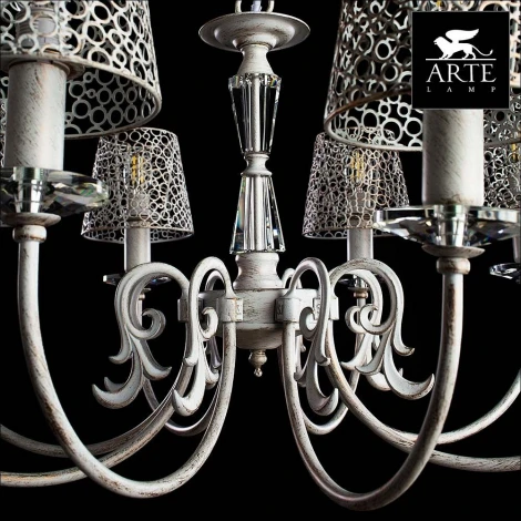 Подвесная люстра Arte Lamp Ragnatela A5468LM-8WG