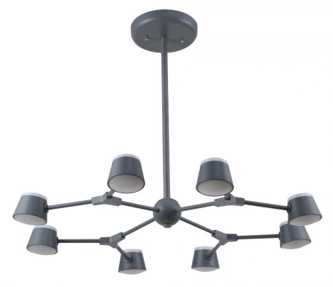Потолочная люстра Crystal Lux MADRID SP8 GRAY