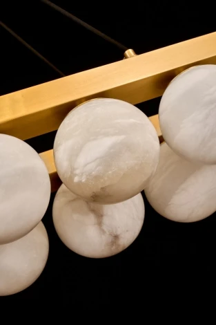 Подвесной светильник Fluorite Bola de nubes FL1010-18P (220V, на тросе, шарики)