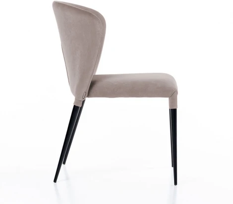 Стул Albert (Альберт), бархат пепельно-бежевый 25 Top Concept 75599