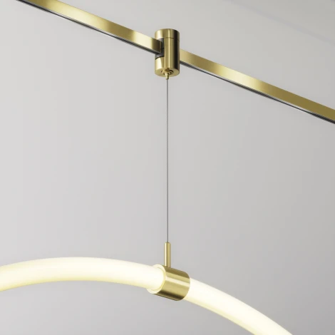 Коннектор с тросовым подвесом Tau в шинопровод Maytoni Tau TRA154SW-1BS