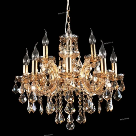 Crystal Lux Ines SP8+4 GOLD/AMBER