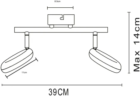 Спот Arte Lamp Ciambella A8972AP-2CC