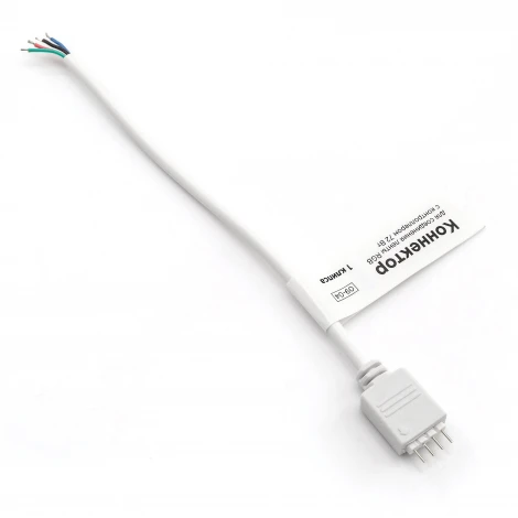 Коннектор для соединения RGB/CCT ленты 10мм с контроллером RGB/CCT Apeyron 09-04