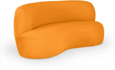 Диван Patti 1900 ОГОГО (арт.853230), (Мех/Оранжевый)