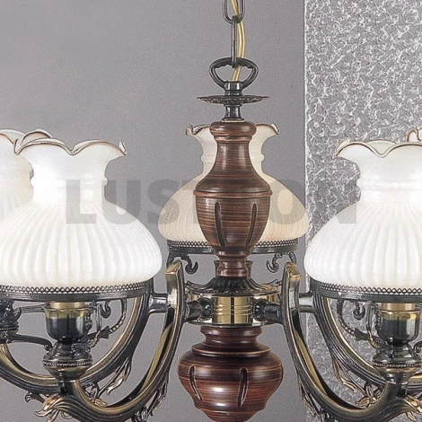 Подвесная люстра Reccagni Angelo 2810 L 2810/5 (220V, на цепи)