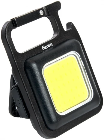 Фонарь универсальный Feron TH2404 48524 аккумуляторный с магнитом USB type-C COB