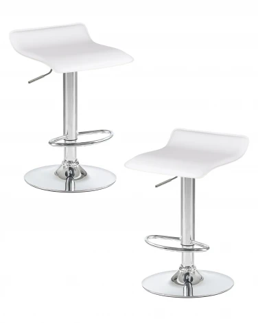 Набор 2 шт Стул барный DOBRIN TOMMY (белый)