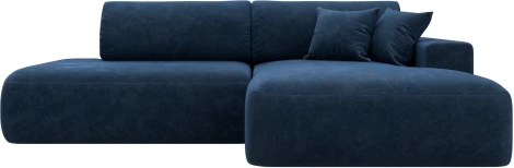 Диван угловой Лига-036 НПБ Модерн правый угол Лига Диванов (Велюр) арт.127767