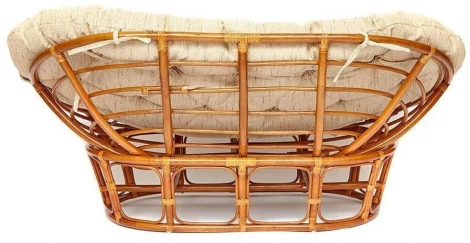 Кресло "MAMASAN" 23/02 W /с подушкой/ Cognac (коньяк) Tetchair MAMASAN 5774