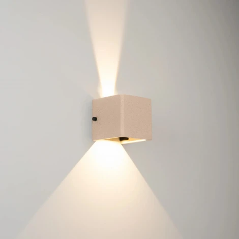 Архитектурная подсветка LGD-PERAN-WALL-S120x120-6W Warm3000 (Light ivory, 0-80 deg, 230V) (Arlight, IP65 Бетон) 061760