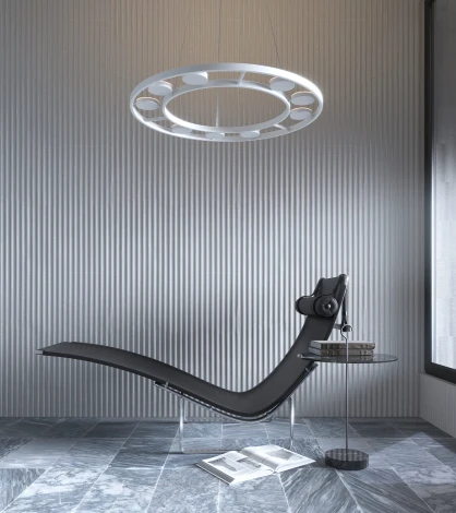 Подвесная люстра Maytoni Fad MOD070PL-L63W3K (LED, 220V, на тросе, круглые)