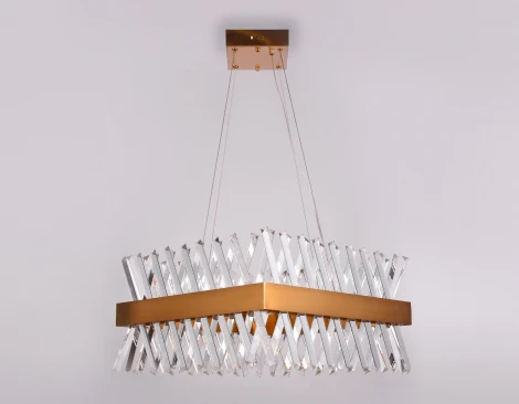 Подвесная люстра Ambrella TRADITIONAL TR5318 (LED, 220V, хрусталь, на тросе)