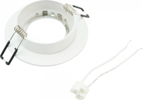 Светильник встраиваемый Feron DL362 LUNA 48813 MR16 G5.3 белый (12V, круглые)